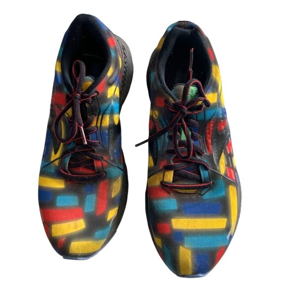 Brooks Womens Size 11 GTS21 Multicolor Adrenaline VNC Loft 21 Victory Sneaker sh - Picture 3 of 5